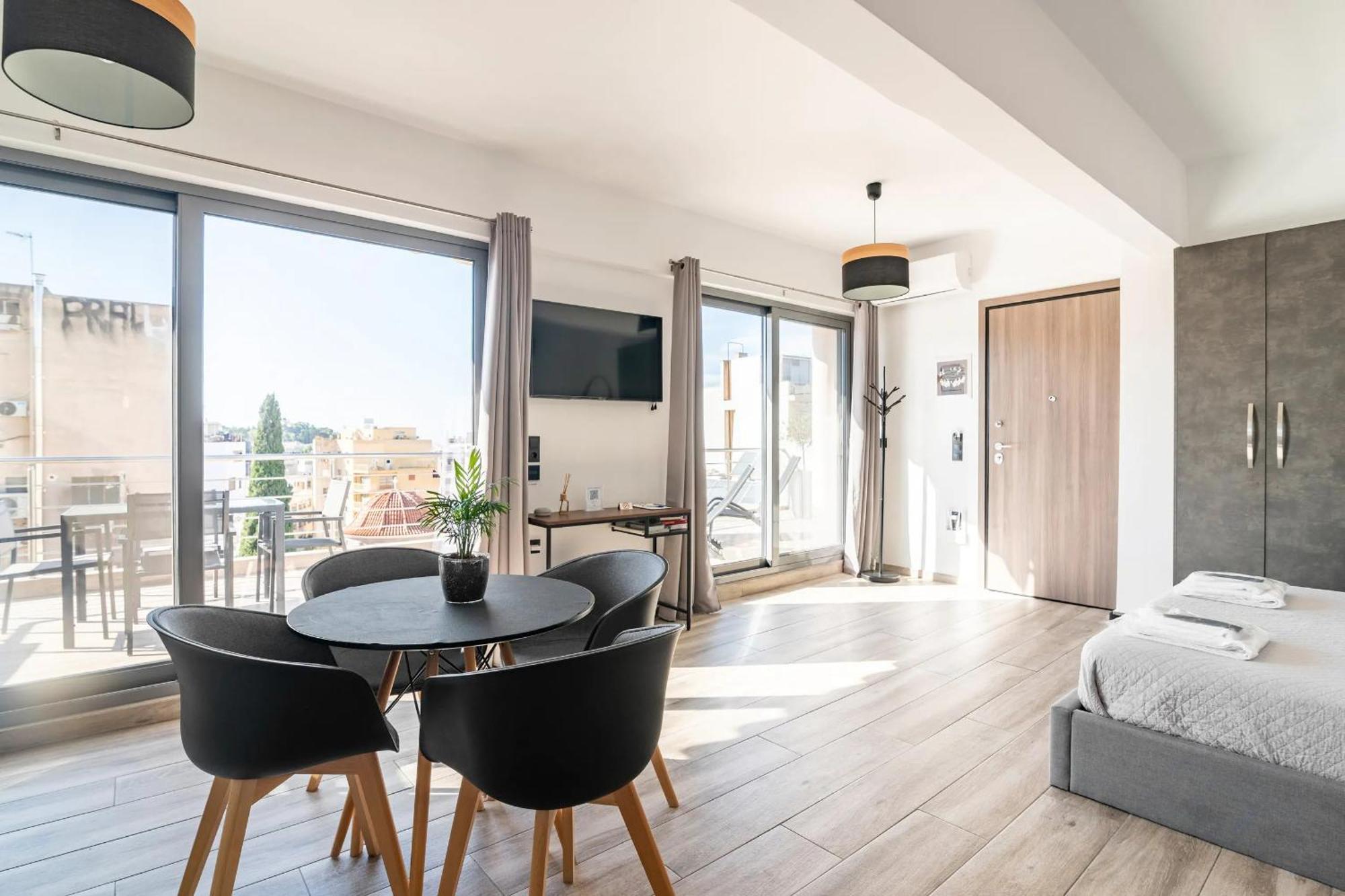 Апартаменты Dreamy Athens Penthouse With Acropolis View Экстерьер фото