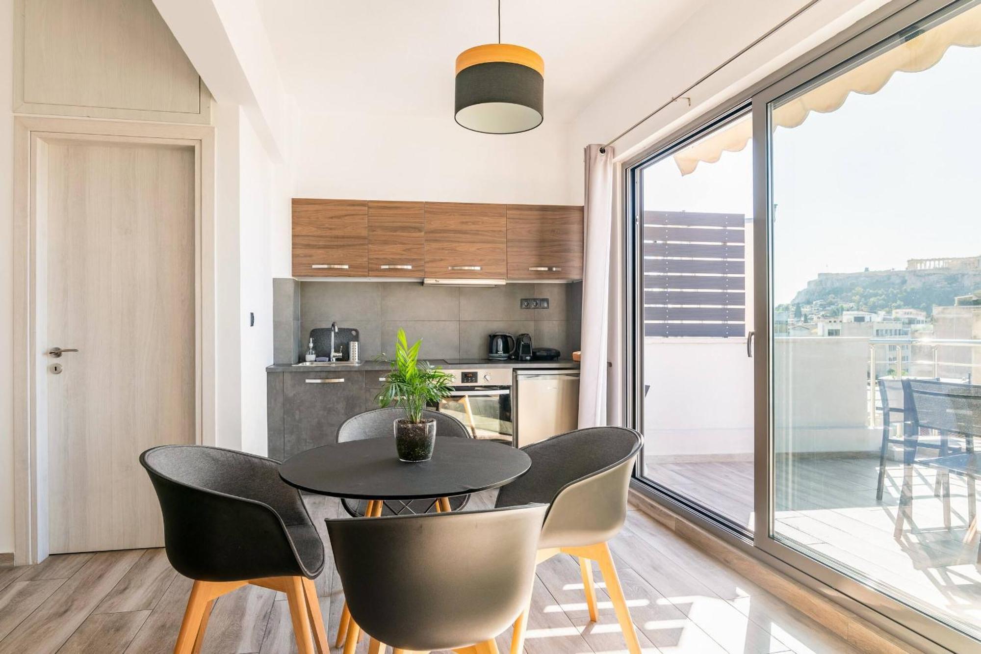 Апартаменты Dreamy Athens Penthouse With Acropolis View Экстерьер фото