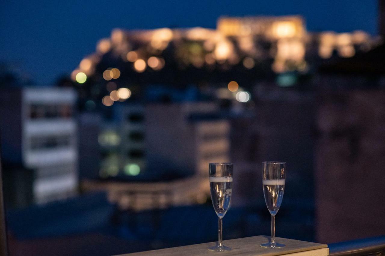Апартаменты Dreamy Athens Penthouse With Acropolis View Экстерьер фото