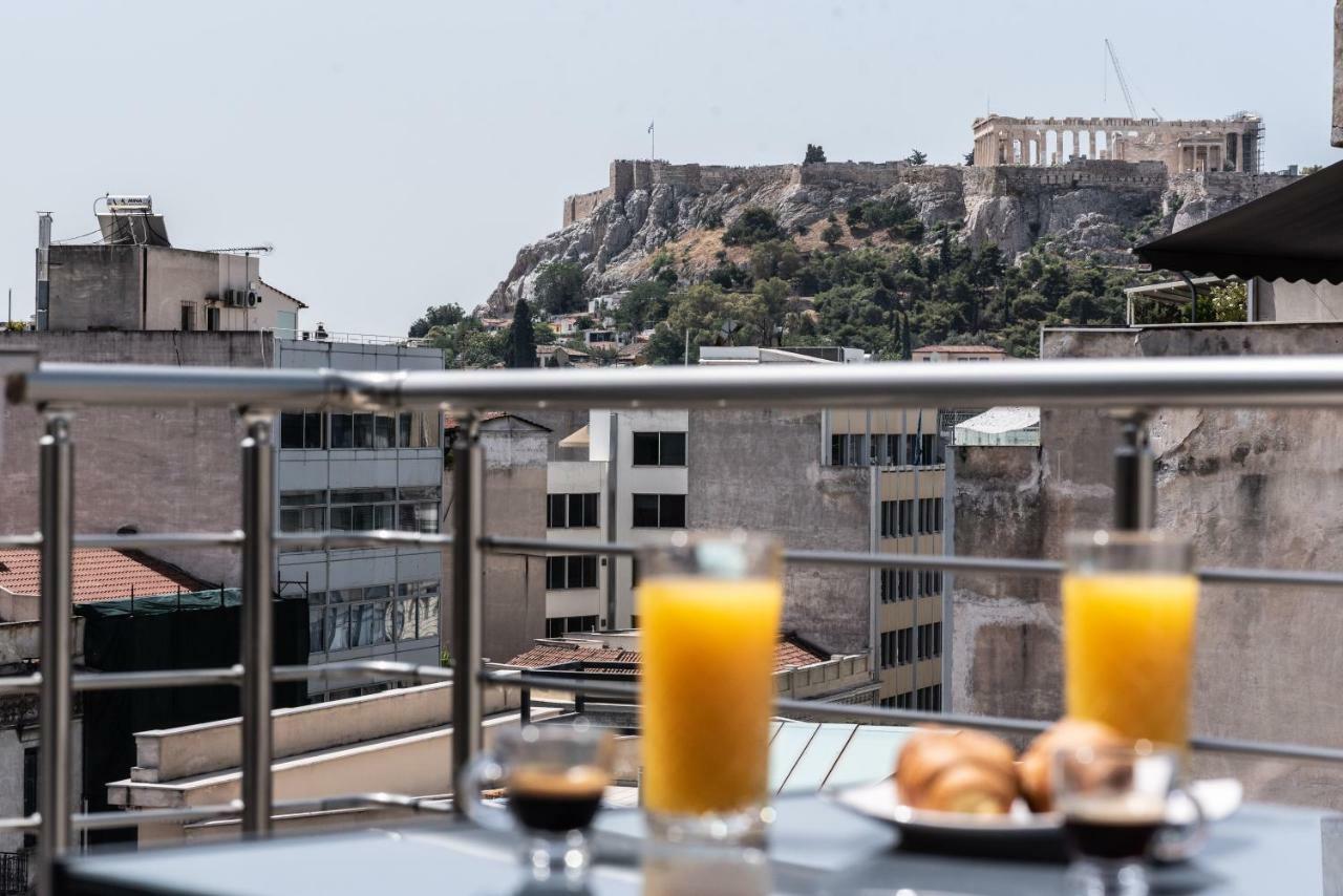 Апартаменты Dreamy Athens Penthouse With Acropolis View Экстерьер фото